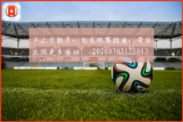 不止于胜负，电竞观赛指南，带你发现更多感动！_20260702175013